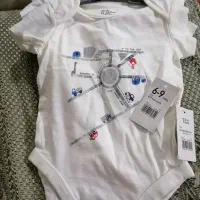 لباس نوزادی زیر دکمه ای از 1ماهگی تا یک سالگی