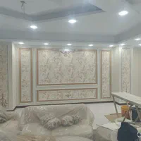 نصاب کاغذدیواری سقف کاذب ترمووال و...|خدمات پیشه و مهارت|ساوه, |دیوار