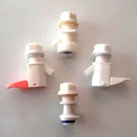 شیر کلمن آب 4 عددی (اهرمی- فشاری و پیچی)|ظروف نگهدارنده، پلاستیکی، یکبارمصرف|بندر انزلی, کارآموزی|دیوار