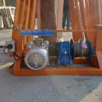 اجاره بالابر ساختمانی وچکش برقی|مصالح و تجهیزات ساختمان|ساوه, |دیوار