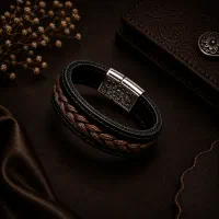 دستبند زلف یار ، چرمی