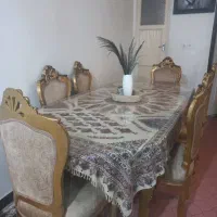 مبل سلطنتی بعلاوه میز غذاخوری درجه یک عالی