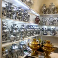 te کارگاهda3 سماور گازی برنجی برقی ذغالی زغالی|سماور، چایساز، قهوهساز|اصفهان, دستگرده|دیوار