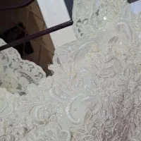 لباس عروس شیک همراه با ژپون|لباس|ری, هاشم‌آباد|دیوار