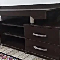 میز تلویزیون قهوه ای