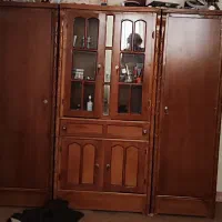 کمد تمام چوب سه تکه