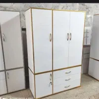 کمد ۲ تکه شیک و مقاوم با عرض ۱۳۰ سانتی‌متر