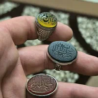 انگشتر نقره خطی نفیس|جواهرات|تبریز, |دیوار
