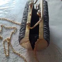 کیف شب  نقره ایی تیره