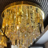 لوستر سقفی الدی کریستالی