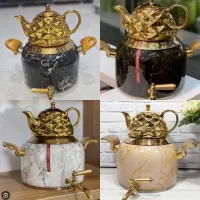 بروزترین سماوری مدل 2020 کتری قوری دسته خارجی