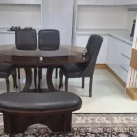 میز چوبی فروشی