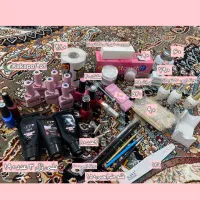 پک وسایل کاشت ناخن