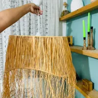 لوستر رافیا|لوستر و چراغ آویز|بندرعباس, |دیوار