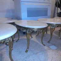 میز عسلی برنجی