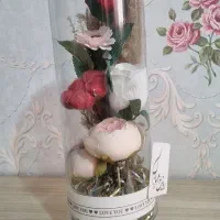 گل شیشه ای|گل مصنوعی|همدان, |دیوار