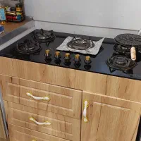 گاز به همراه کابینت