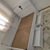 تخت خواب یکنفره|تخت و سرویس خواب|مشکیندشت, |دیوار