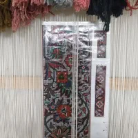 فرش نیمه کاره ۲در۳|فرش|زنجان, |دیوار