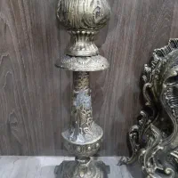 ست تزئینی ساعت و شمعدان و مجسمه زرافه|مجسمه، تندیس، ماکت|اهواز, کوروش|دیوار