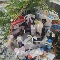 تزیین طبق بله‌برون و گل‌آرایی شیک و خا ص|خدمات پذیرایی، مراسم|ری, جوانمرد قصاب|دیوار