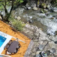 اجاره عمارت استخردار ویو روبه جنگل 050|اجارهٔ کوتاهمدت ویلا و باغ|شفت, |دیوار