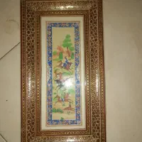 تابلو مینیاتوری و خاتم کاری ترکیه ای آنتیک|صنایع دستی و سایر لوازم تزئینی|تهران, آزادشهر|دیوار