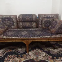 تخت سنتی بزرگ و سفارشی درست شده