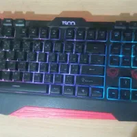 کیبورد گیمینگ تسکو مدل gk8123 نورپردازی  RGB