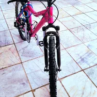 دوچرخه صورتی دخترانه سایز بزرگ برند باکیفیت کویر|دوچرخه، اسکیت، اسکوتر|اصفهان, احمدآباد|دیوار