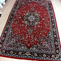 فرش ماشینی۴متری نخی درحدنو|فرش|تبریز, |دیوار