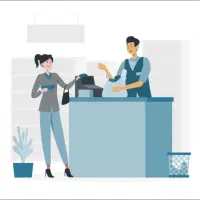 فروشنده خانم
