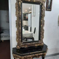 آینه و کنسول|بوفه، ویترین، کنسول|دلیجان, |دیوار