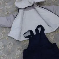 کاپشن و سرهمی با کلاه|کفش و لباس بچه|کرمانشاه, |دیوار