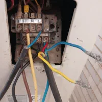 کولر گازی پنجره ای و موتور سوخته