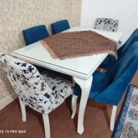 میز نهار خوری شش نفره|میز و صندلی غذاخوری|بندرعباس, |دیوار