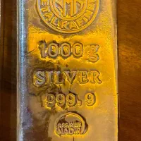 شمش نقره ندیر یک کیلویی اصل
