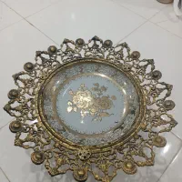 ظرف میوه پایه دار طرح برنز ( جنس آلیاژ)|ظروف سرو و پذیرایی|سنندج, |دیوار