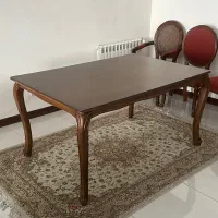 میز غذاخوری چوبی ۶نفره بدون صندلی