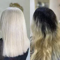 دکلره رنگ مش بالیاژ کراتین بوتاکس پروتیینه تراپی|خدمات آرایشگری و زیبایی|تهران, جنت‌آباد شمالی|دیوار