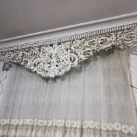 پرده زیبا و شیک با کتیبه ۳ میلیون