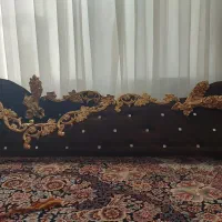 فروش کتیبه پرده قهوه ایی رنگ