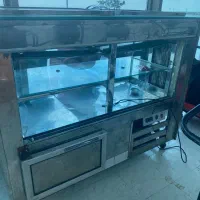 یخجال ویترینی مناسب کافه جیگرکی و....