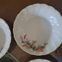 کاسه ماست خوری لب طلایی