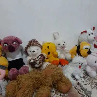 تعدادی عروسک فروشی|اسباب‌‌بازی|کرمانشاه, |دیوار