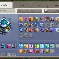 کلش آف کلنز تاون 13 نیمه مکس|کنسول، بازی ویدئویی و آنلاین|بندر ترکمن, |دیوار