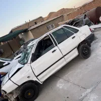 پراید مدل ۸۸ تصادفی