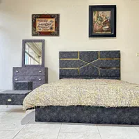 تخت خواب و سرویس خواب دو نفره لیزری