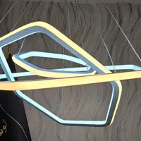 لوستر ۶گوش دوطرف نور|لوستر و چراغ آویز|فردیس, فردیس|دیوار