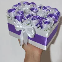 گل ربانی زیبا|گل مصنوعی|رشت, کوی مهر|دیوار